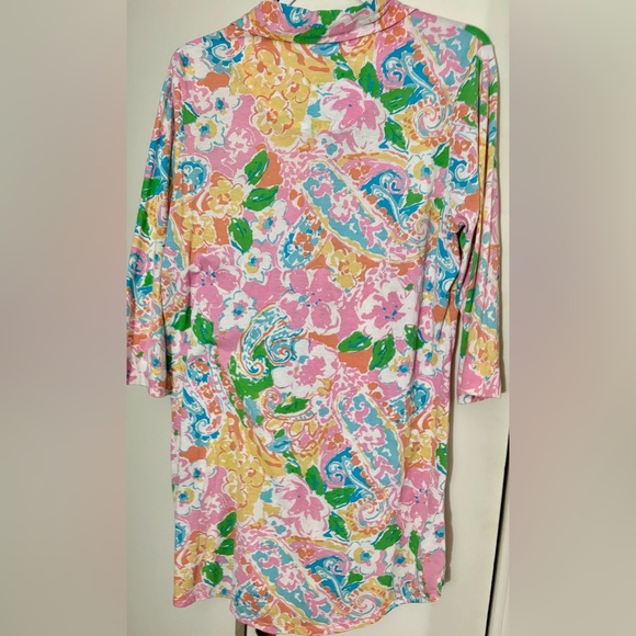 Floral Multicolor sleep shirt - Picture 5 of 6